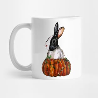 Dutch Bunny Pumpkin Mug